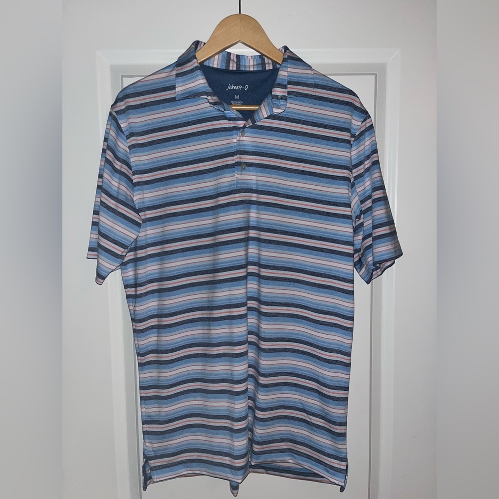 johnnie-O Men's Multicolor Striped Polo